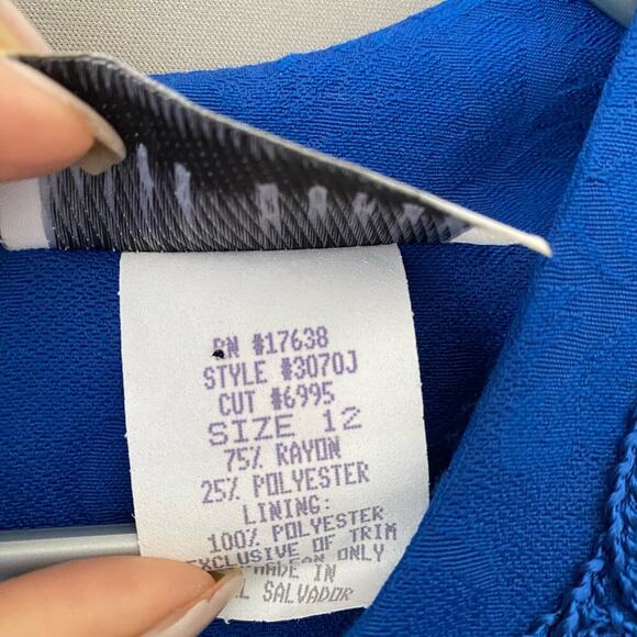 Miss Dorby sz 12 Vintage one-piece‎ skirt suit set - Picture 5 of 8